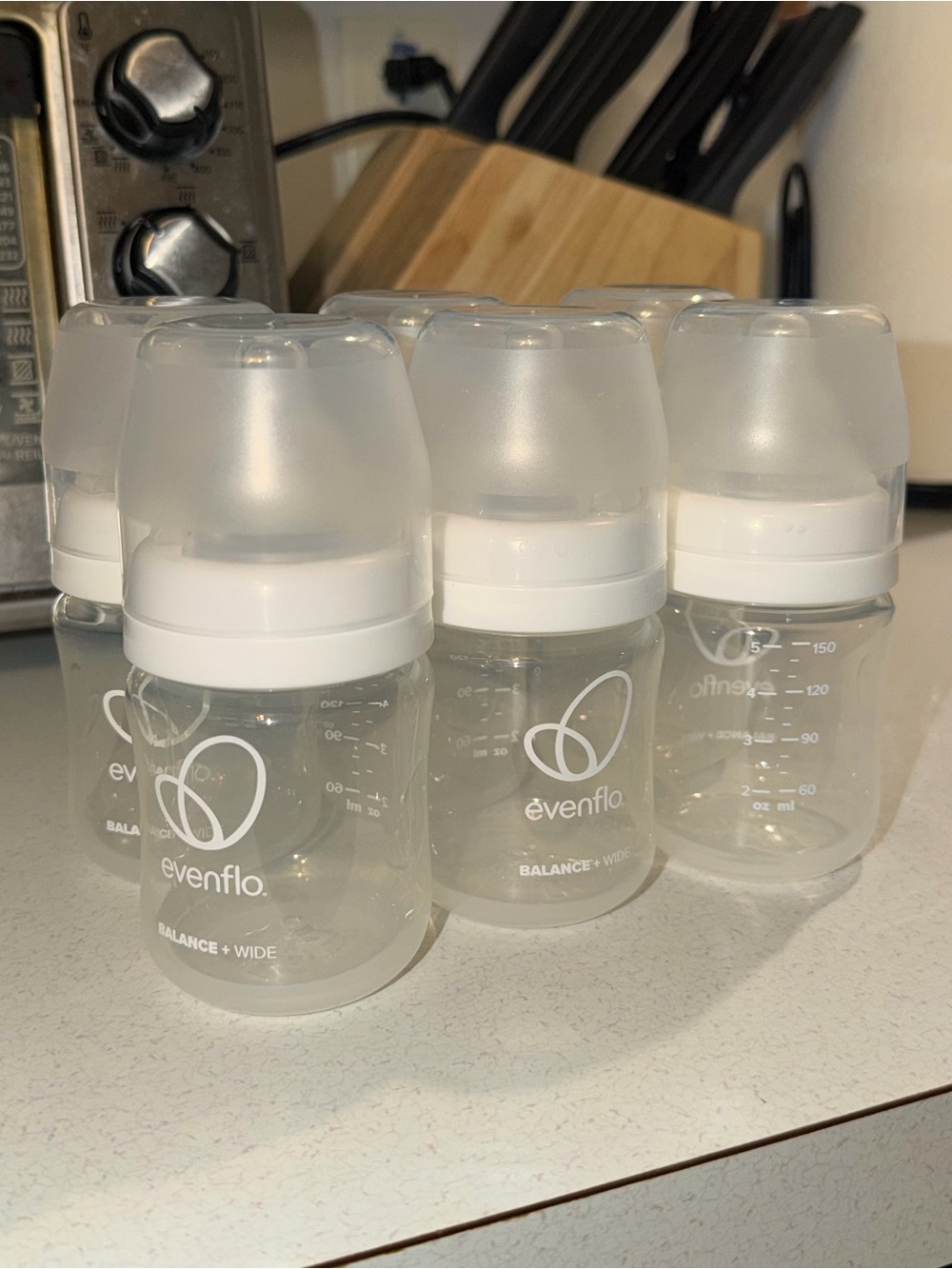 Evenflo Balance Wide Neck 5oz Bottles
